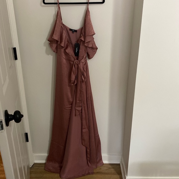 Formal pink maxi dress - Picture 3 of 3